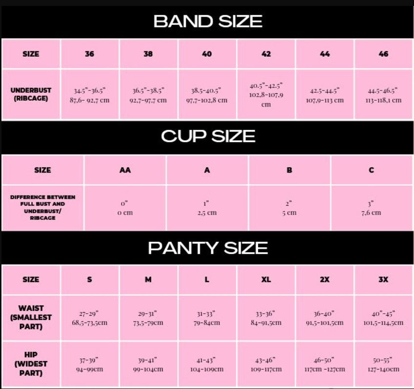 Adrian Bra and Panties Set (For AMAB bodies)