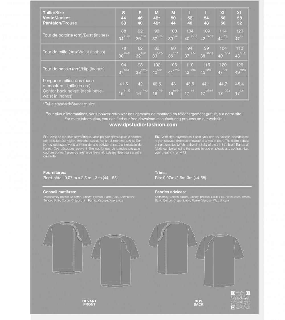 Asymmetric T-Shirt (Le 1400)
