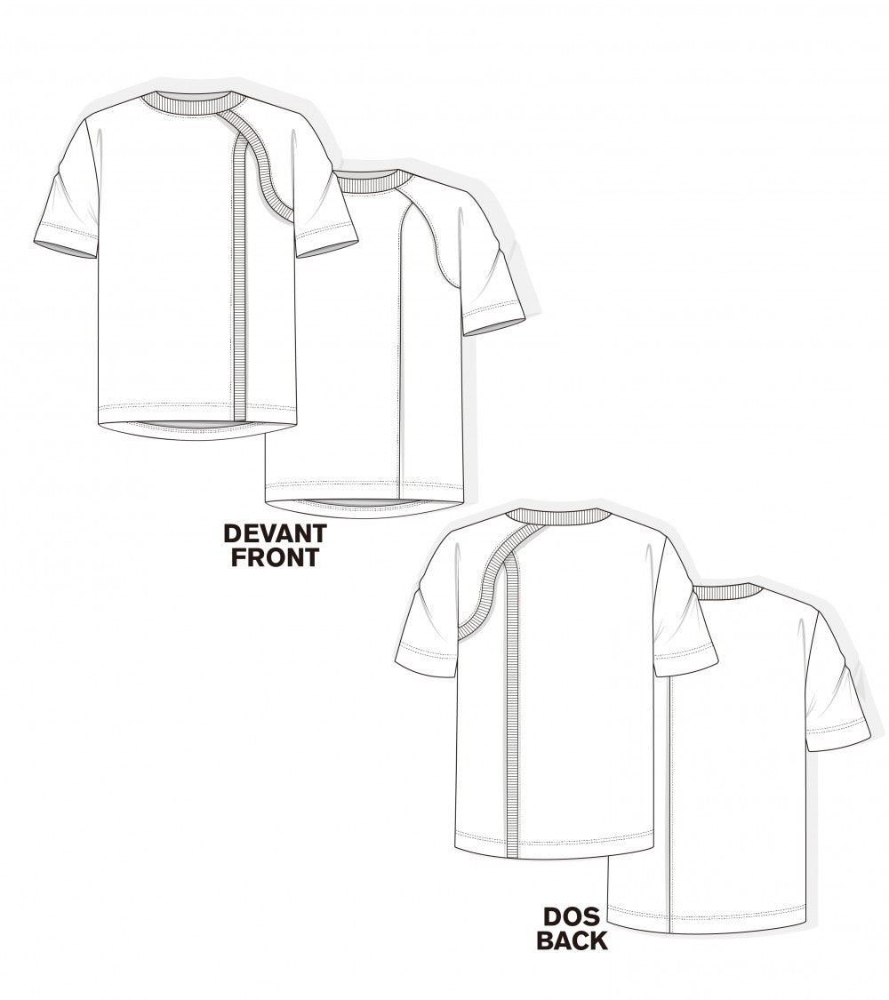 Asymmetric T-Shirt (Le 1400)