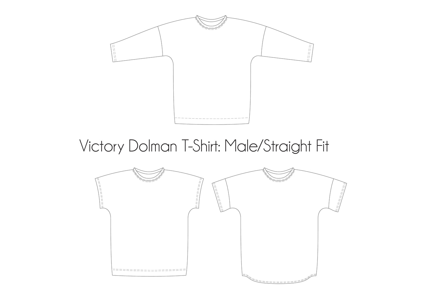 Victory Dolman T-Shirt (Straight Fit)