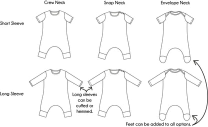 Harem Romper (Age 0-4)